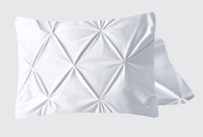 Sleeptime Velvet Pintuck 2pack kussenslopen Wit