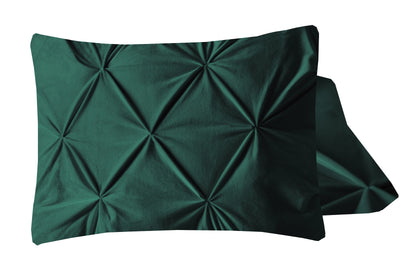Sleeptime Velvet Pintuck 2pack kussenslopen Groen