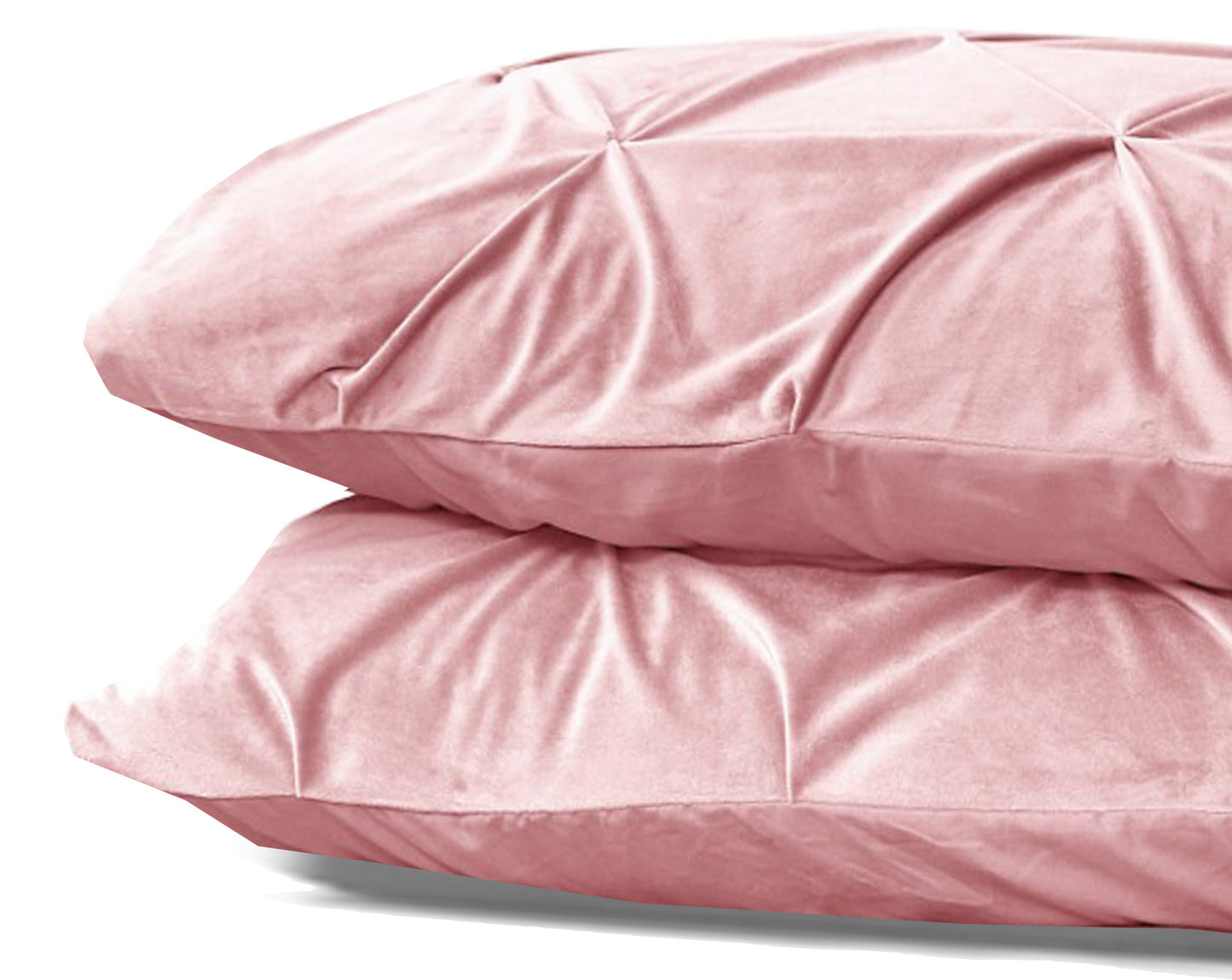 Sleeptime Velvet Pintuck 2pack kussenslopen Roze