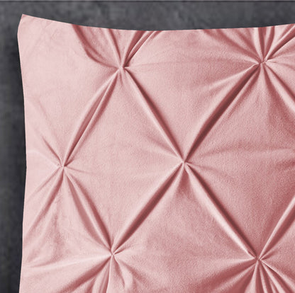 Sleeptime Velvet Pintuck 2pack kussenslopen Roze