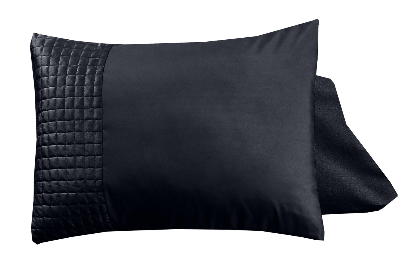 Sleeptime Velvet Band Zwart 2pack slopen Black
