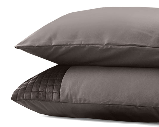 Sleeptime Velvet Band Taupe 2pack slopen Taupe