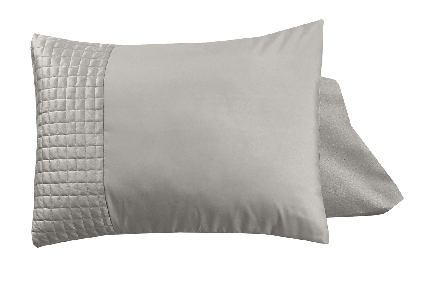 Sleeptime Velvet Band Sand/Grijs 2pack slopen Sand / Grey