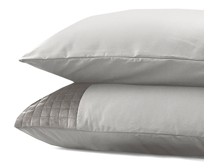 Sleeptime Velvet Band Sand/Grijs 2pack slopen Sand / Grey