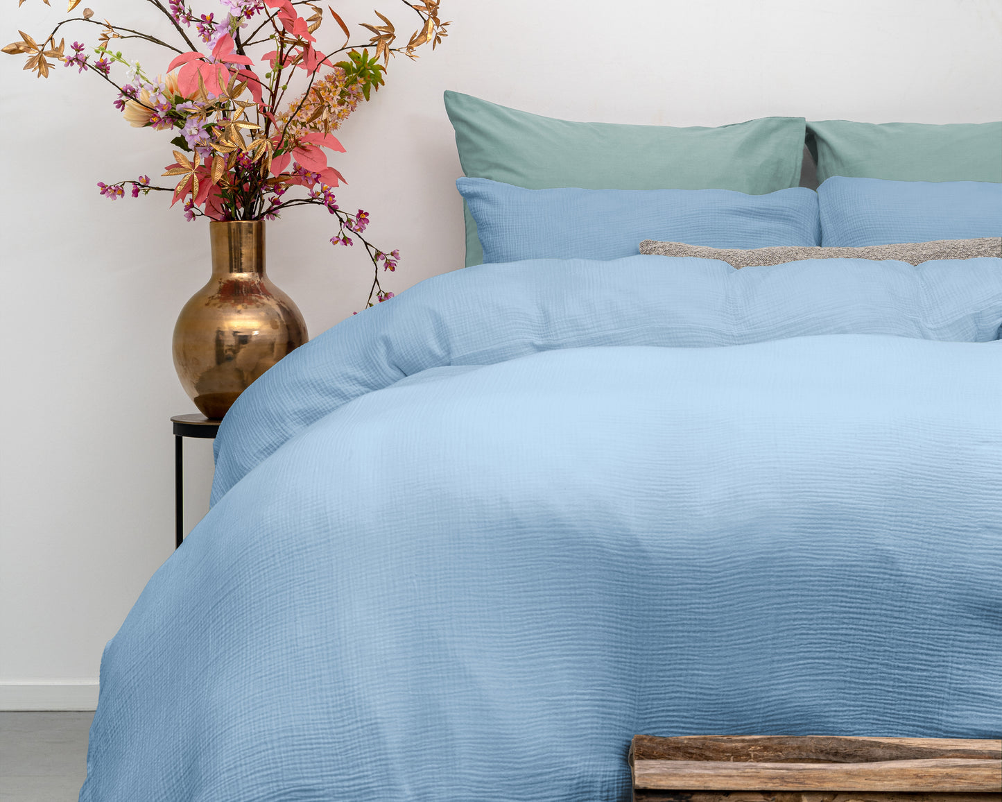 Dreamhouse Mousseline Perkal Sky