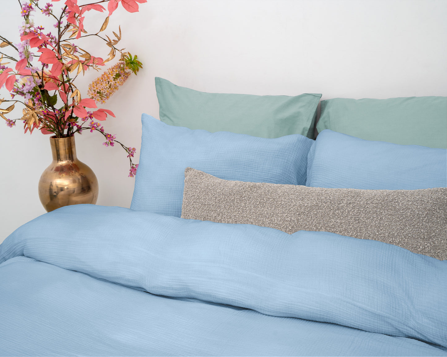 Dreamhouse Mousseline Perkal Sky