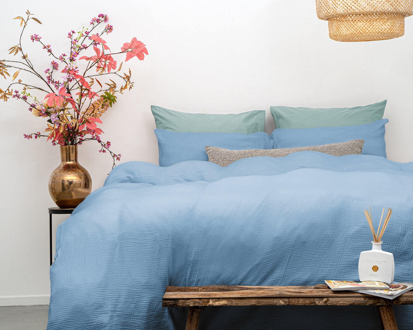 Dreamhouse Mousseline Perkal Sky