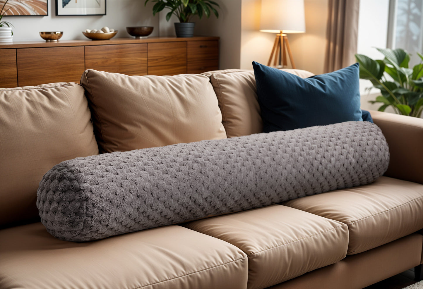 Sleeptime Bodypillow Taupe