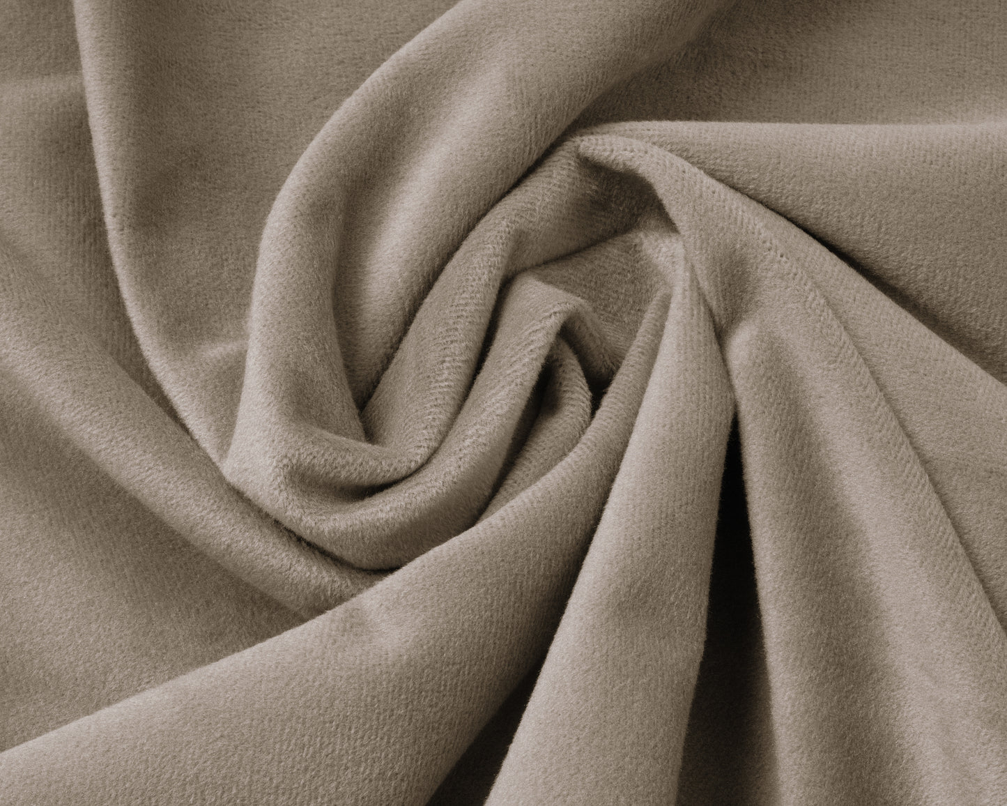 Sleeptime Velvet hoeslaken Taupe/Grijs