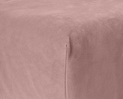 Sleeptime Velvet hoeslaken Oud Roze