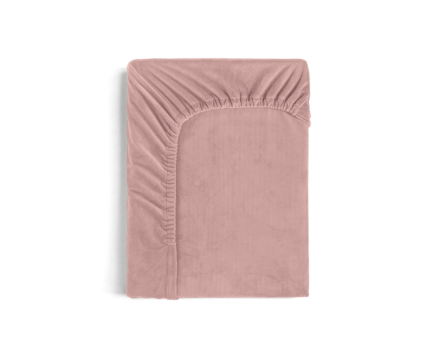 Sleeptime Velvet hoeslaken Oud Roze
