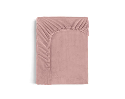 Sleeptime Velvet hoeslaken Oud Roze