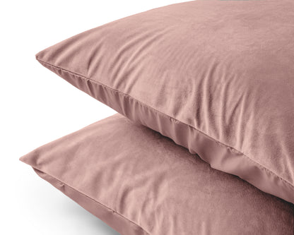 Sleeptime Velvet 2 in 1 kussenslopen Oud Roze