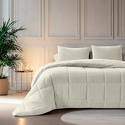 Sleeptime Lazy Velvet Dekbed Créme