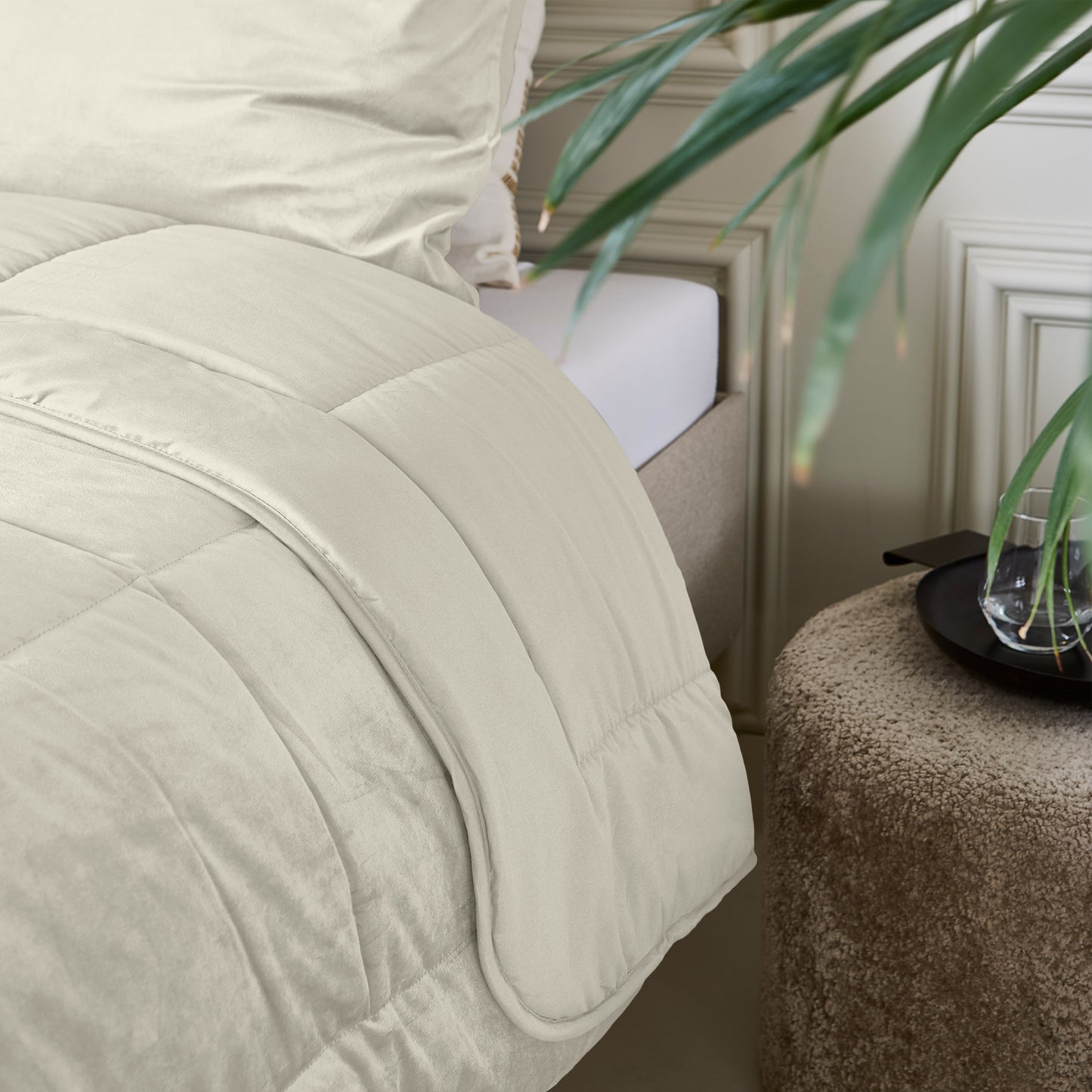 Sleeptime Lazy Velvet Dekbed Créme