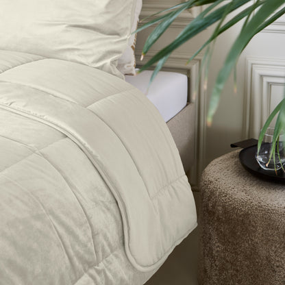 Sleeptime Lazy Velvet Dekbed Créme