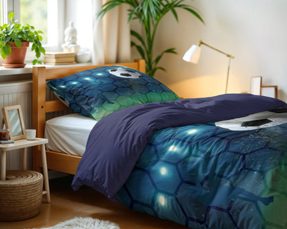 Little Monster Live football Blauw