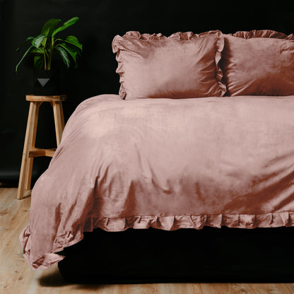 Sleeptime Velvet Ruffles Oud