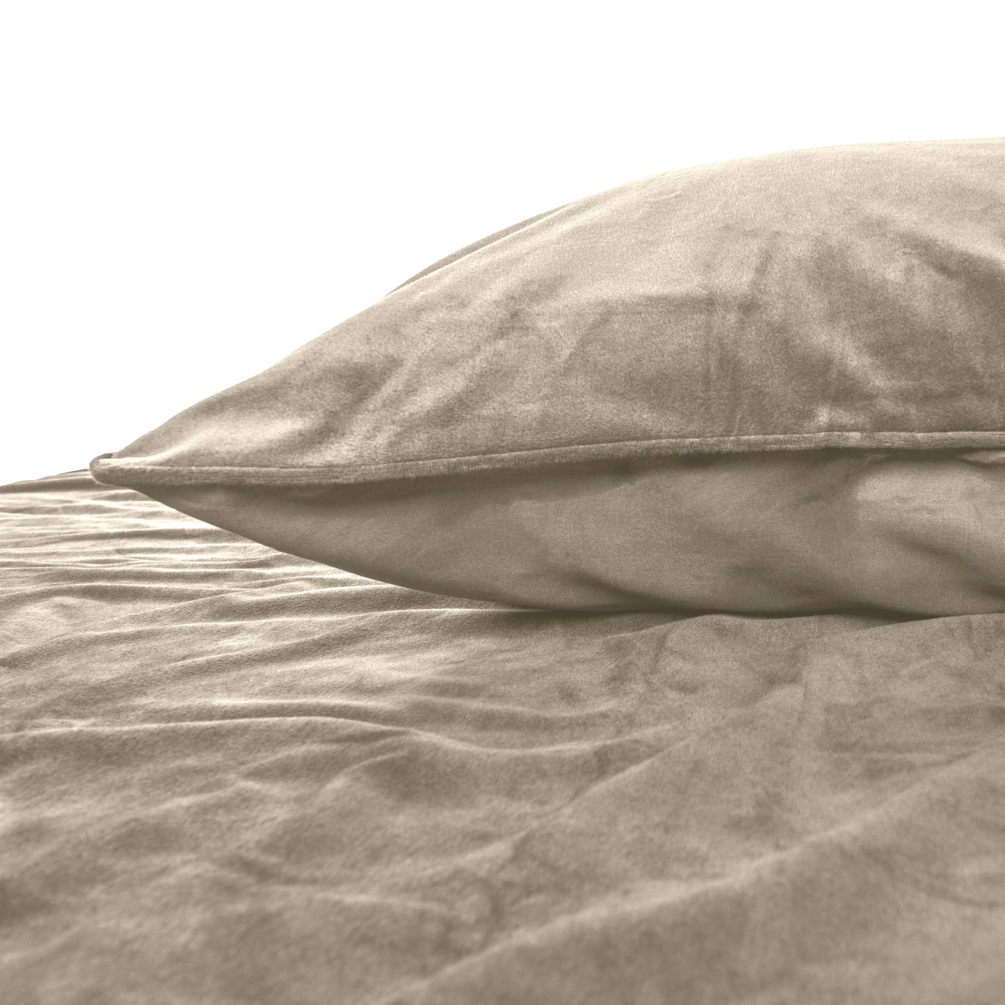 Sleeptime Velvet Piping / Grijs