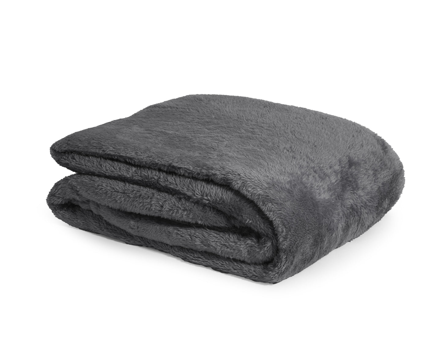 Primaviera Deluxe Teddy plaid Antraciet