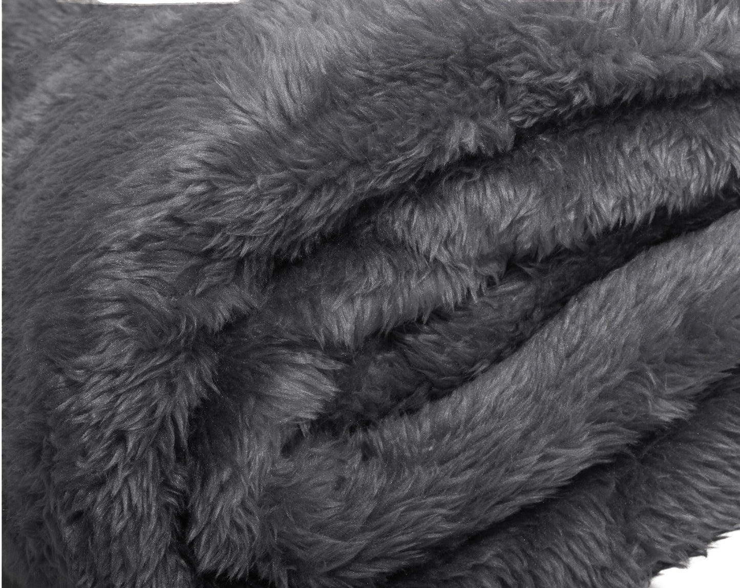 Primaviera Deluxe Teddy plaid Antraciet