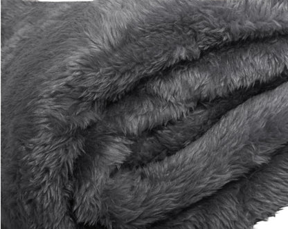 Primaviera Deluxe Teddy plaid Antraciet