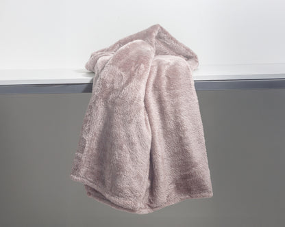 Primaviera Deluxe Teddy plaid Poeder Roze