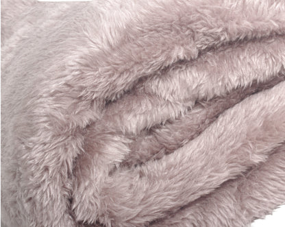 Primaviera Deluxe Teddy plaid Poeder Roze