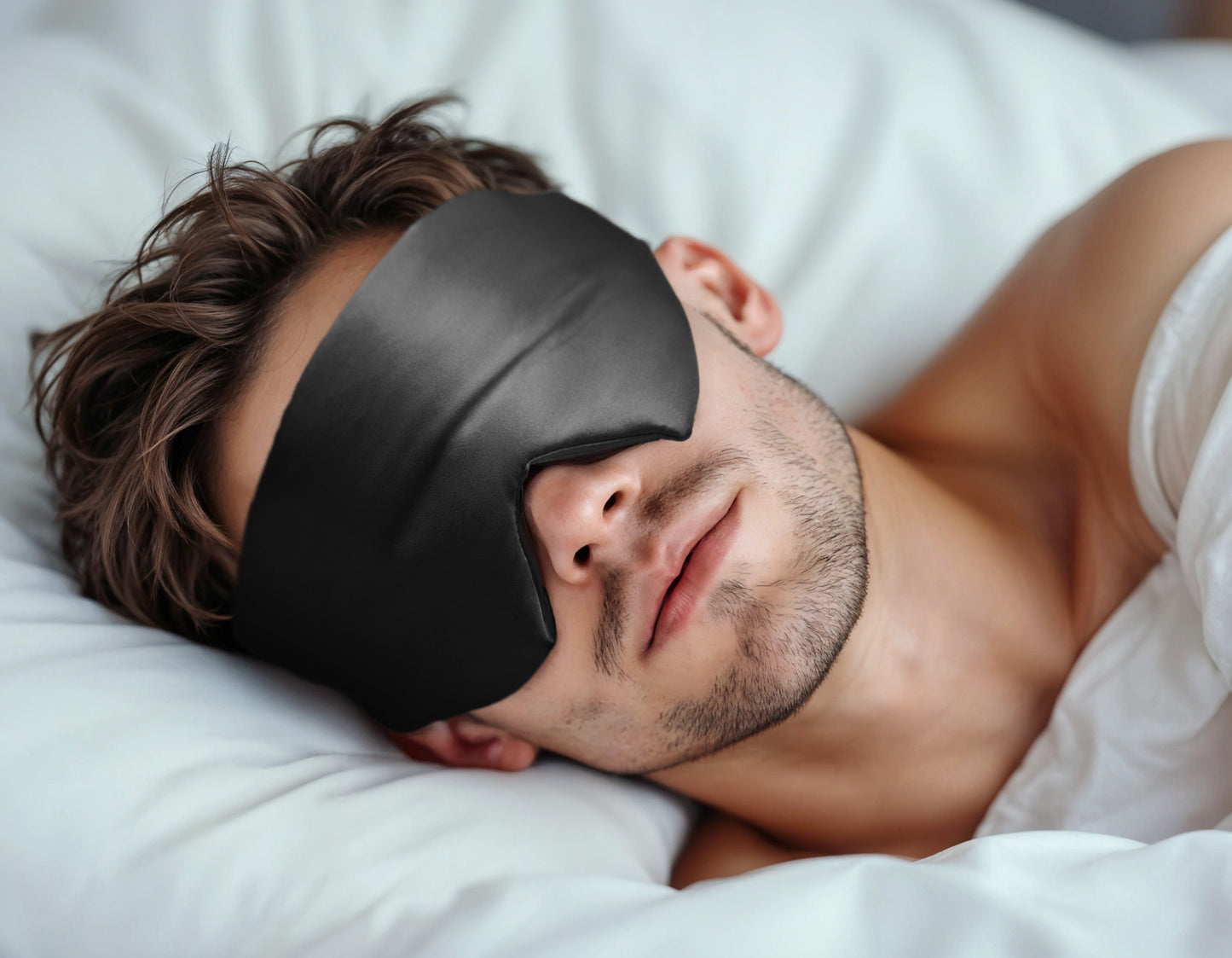 Purple Pillo PP Deepsleep mask Zwart