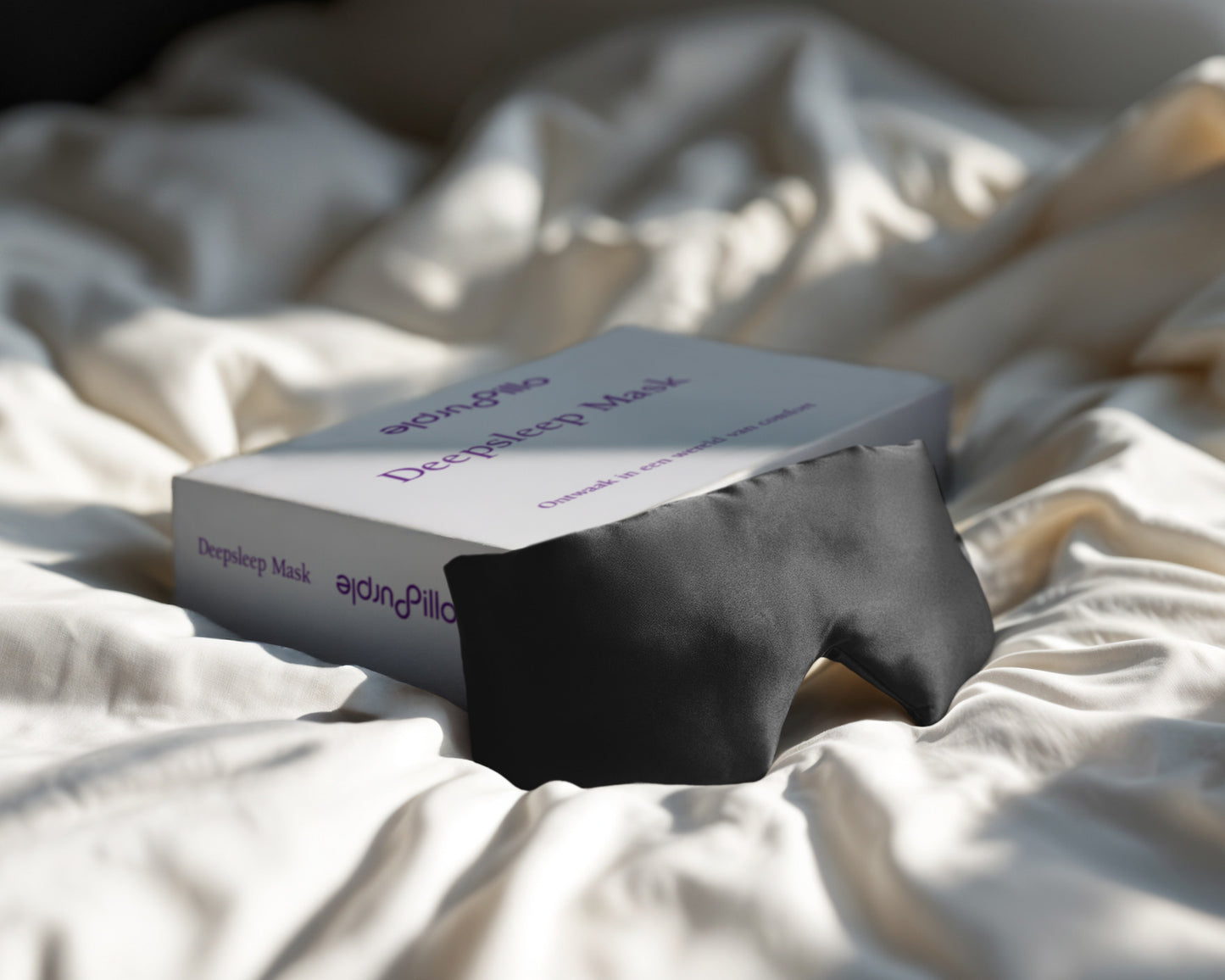 Purple Pillo PP Deepsleep mask Zwart