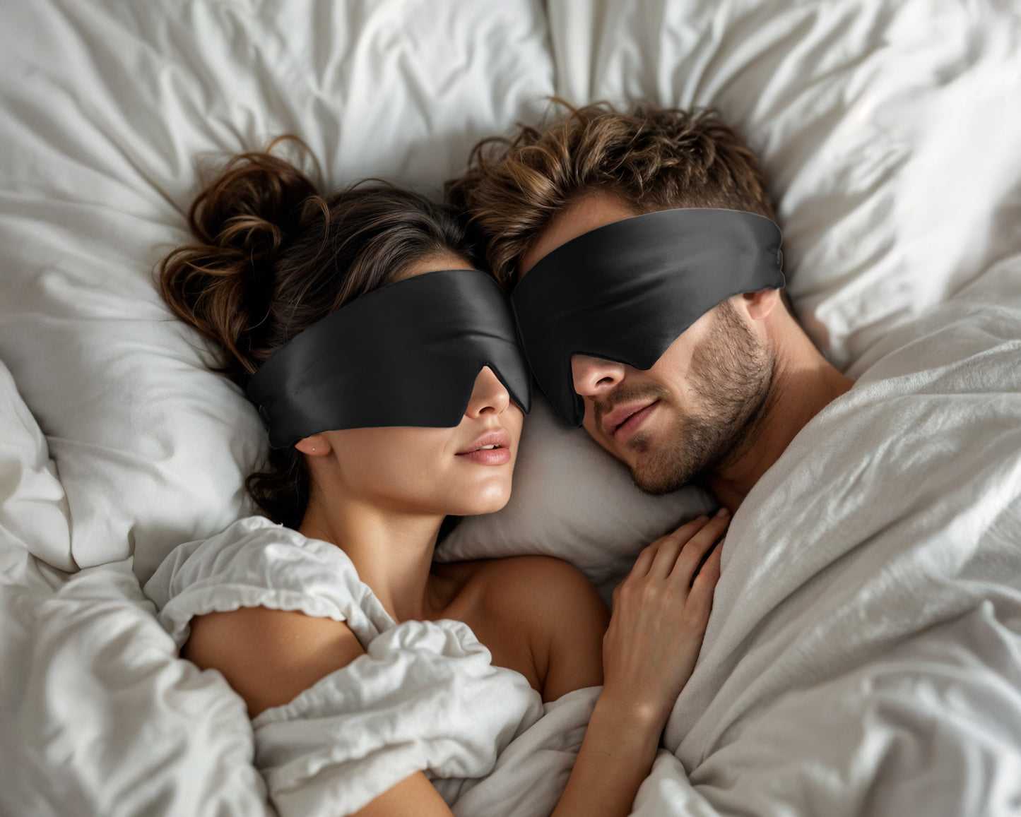 Purple Pillo PP Deepsleep mask Zwart