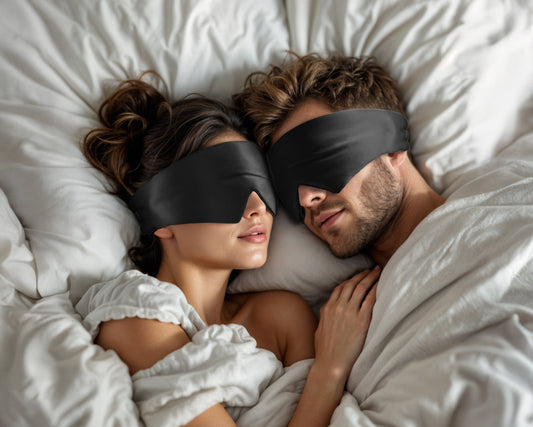 Purple Pillo PP Deepsleep mask Zwart