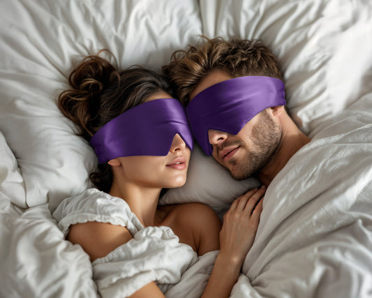 Purple Pillo PP Deepsleep Mask Paars