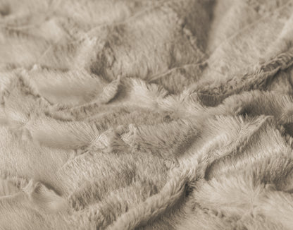 Sleeptime Faux Fur Check