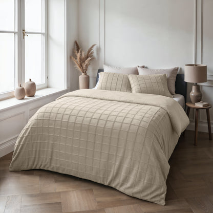 Sleeptime Faux Fur Check