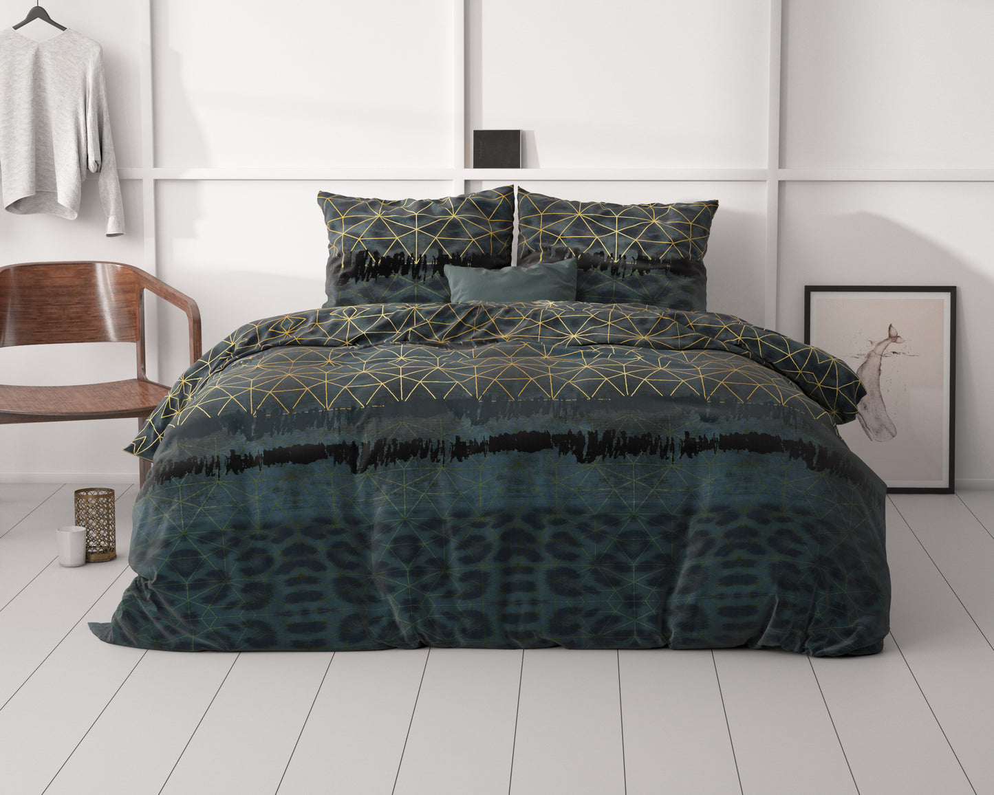 Sleeptime Leopard Deco Donker