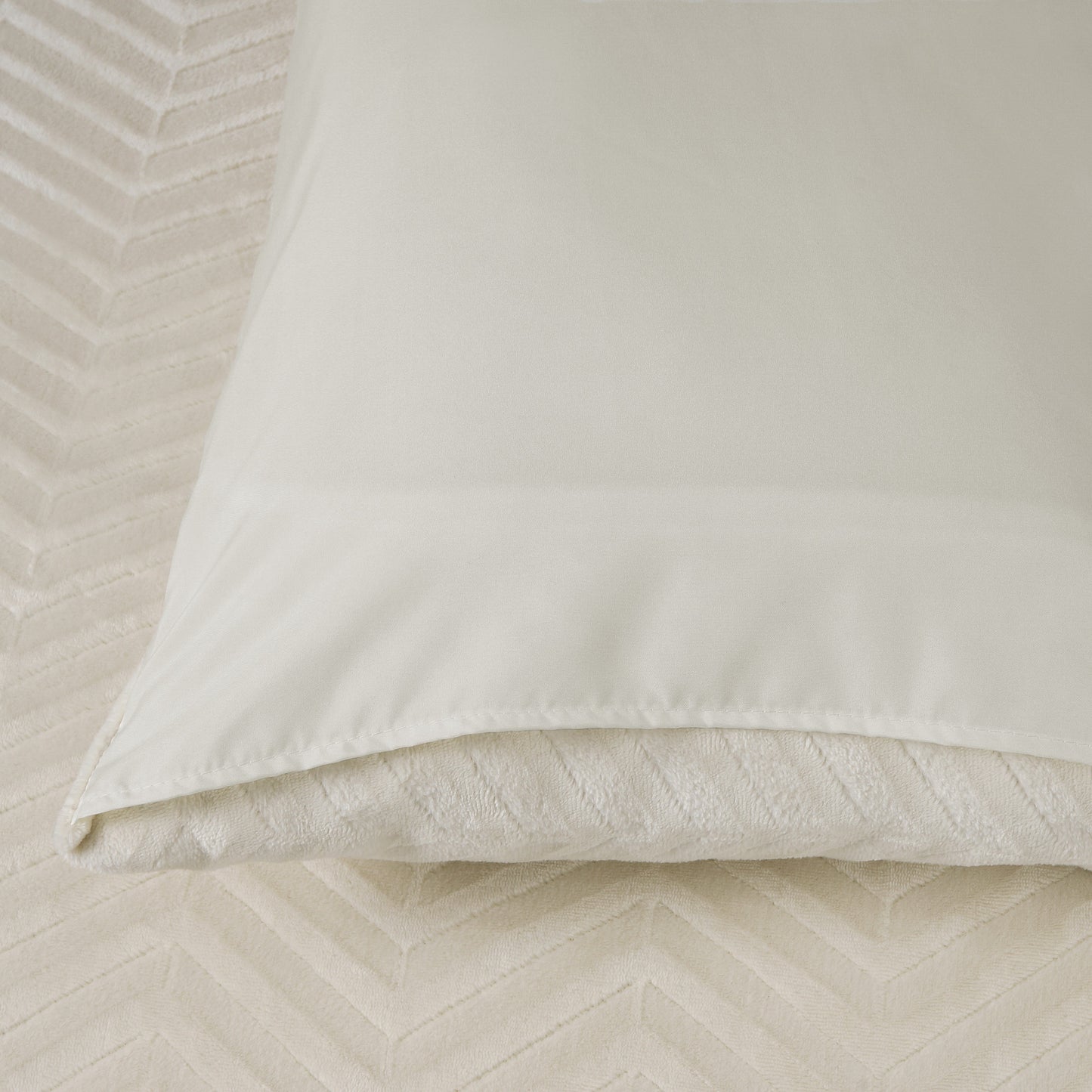 Sleeptime Chevron Teddy Créme