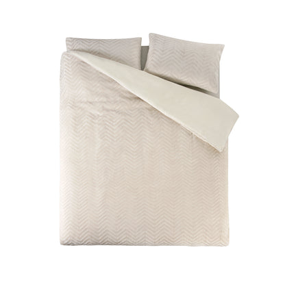 Sleeptime Chevron Teddy Créme