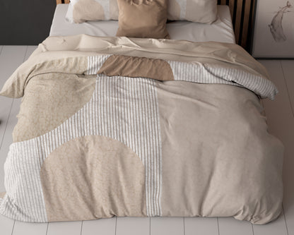 Sleeptime Teddy Print Crème