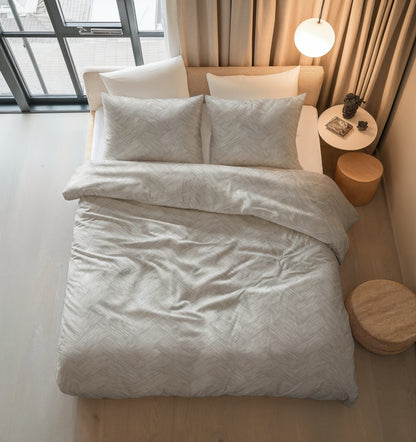 Sleeptime Rattan Zilvergrijs