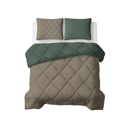 Sleeptime Lazy Dekbed Uni Grijs Met Kussenslopen