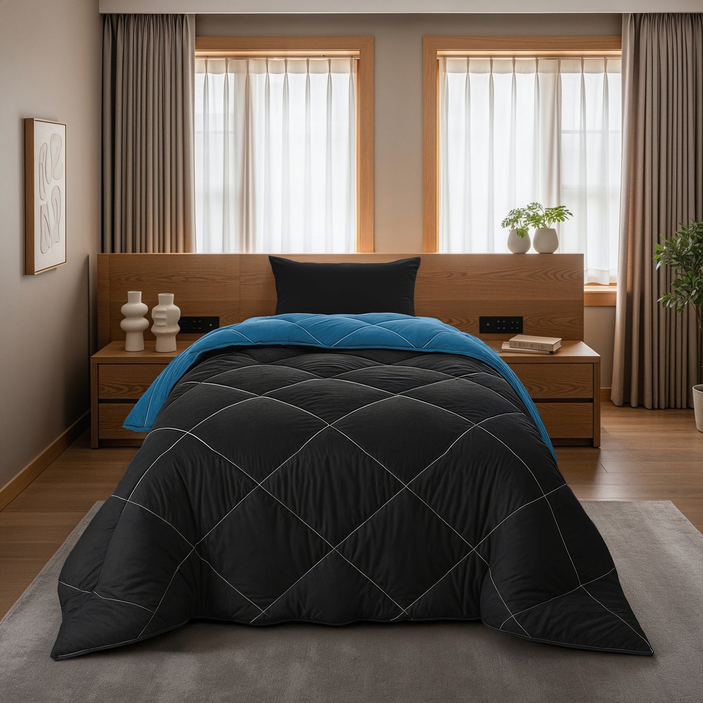 Sleeptime Lazy Dekbed Diamond /Zee Met Kussenslopen