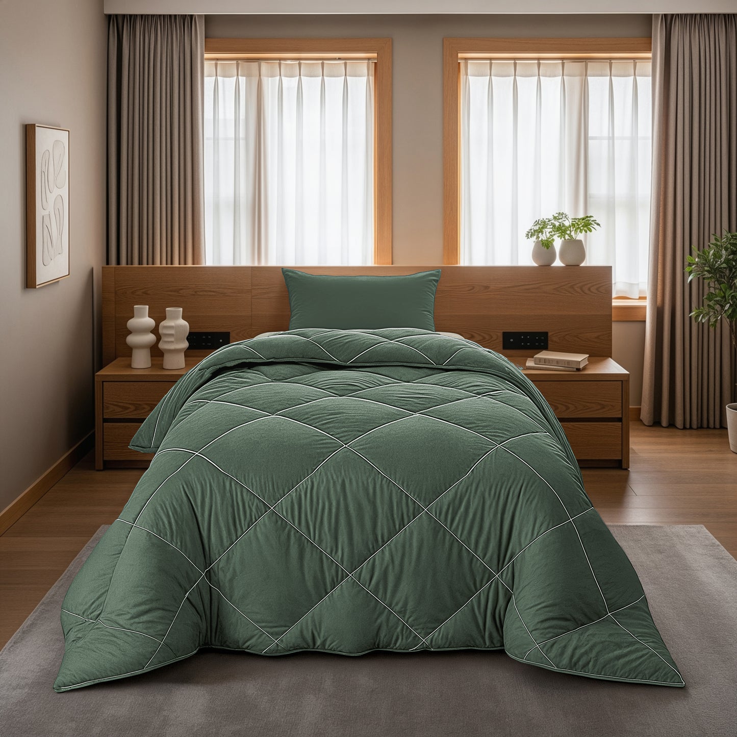 Sleeptime Lazy Dekbed Diamond Met Kussenslopen