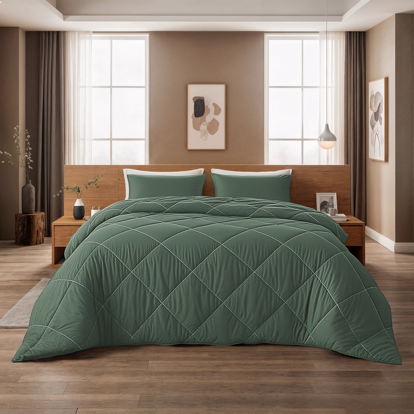 Sleeptime Lazy Dekbed Diamond Met Kussenslopen