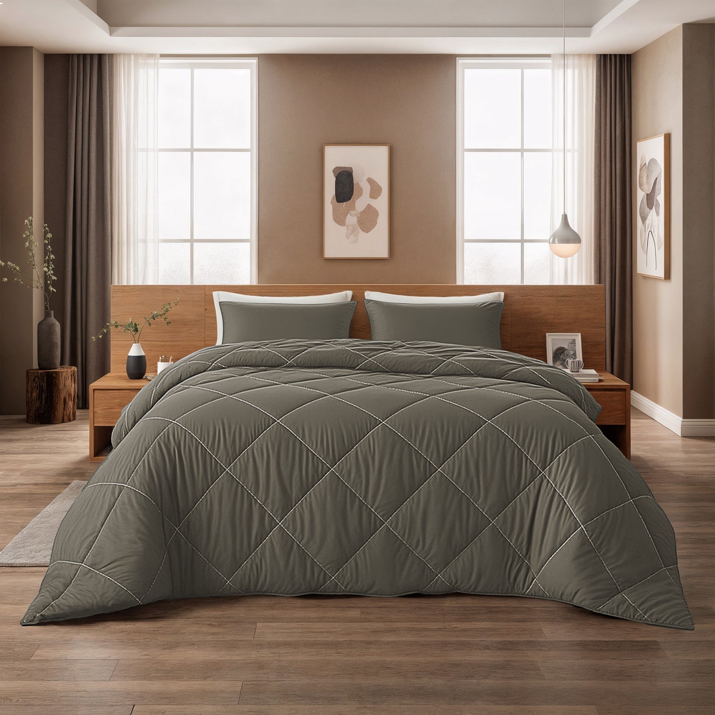 Sleeptime Lazy Dekbed Diamond Met Kussenslopen