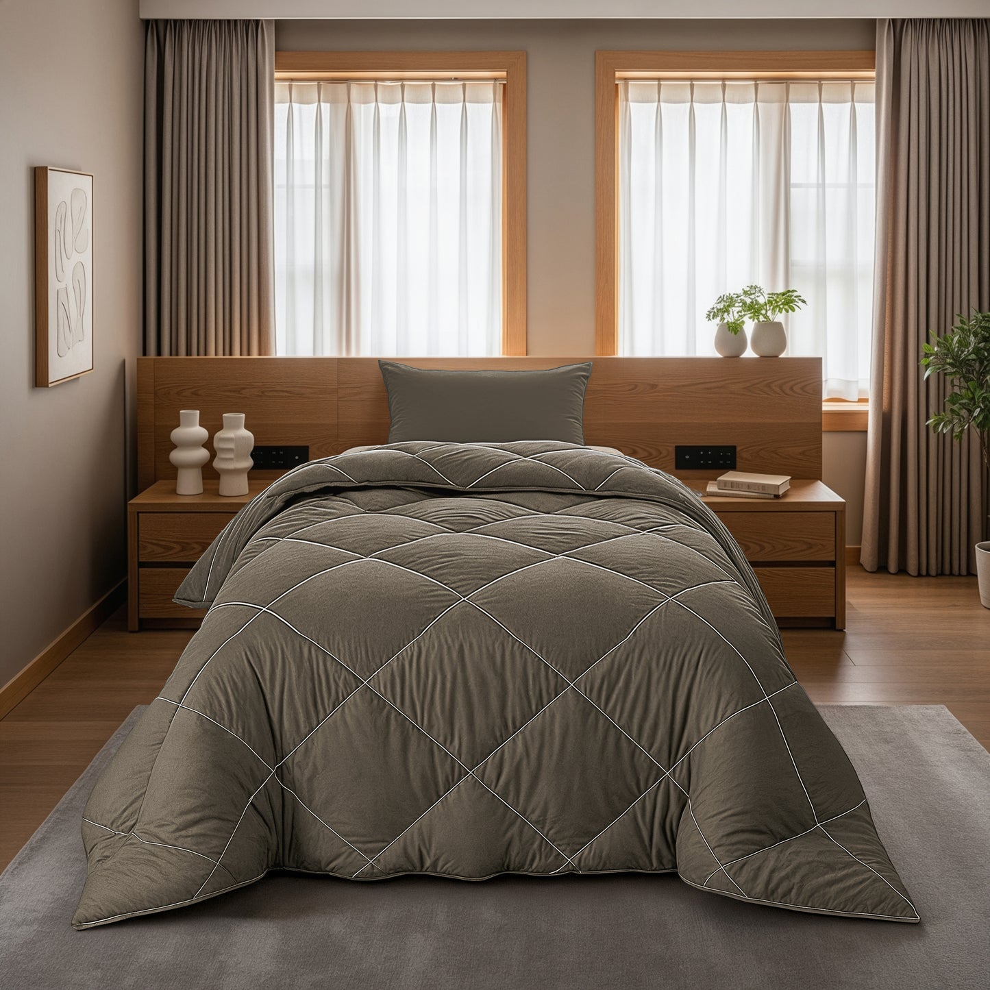 Sleeptime Lazy Dekbed Diamond Met Kussenslopen