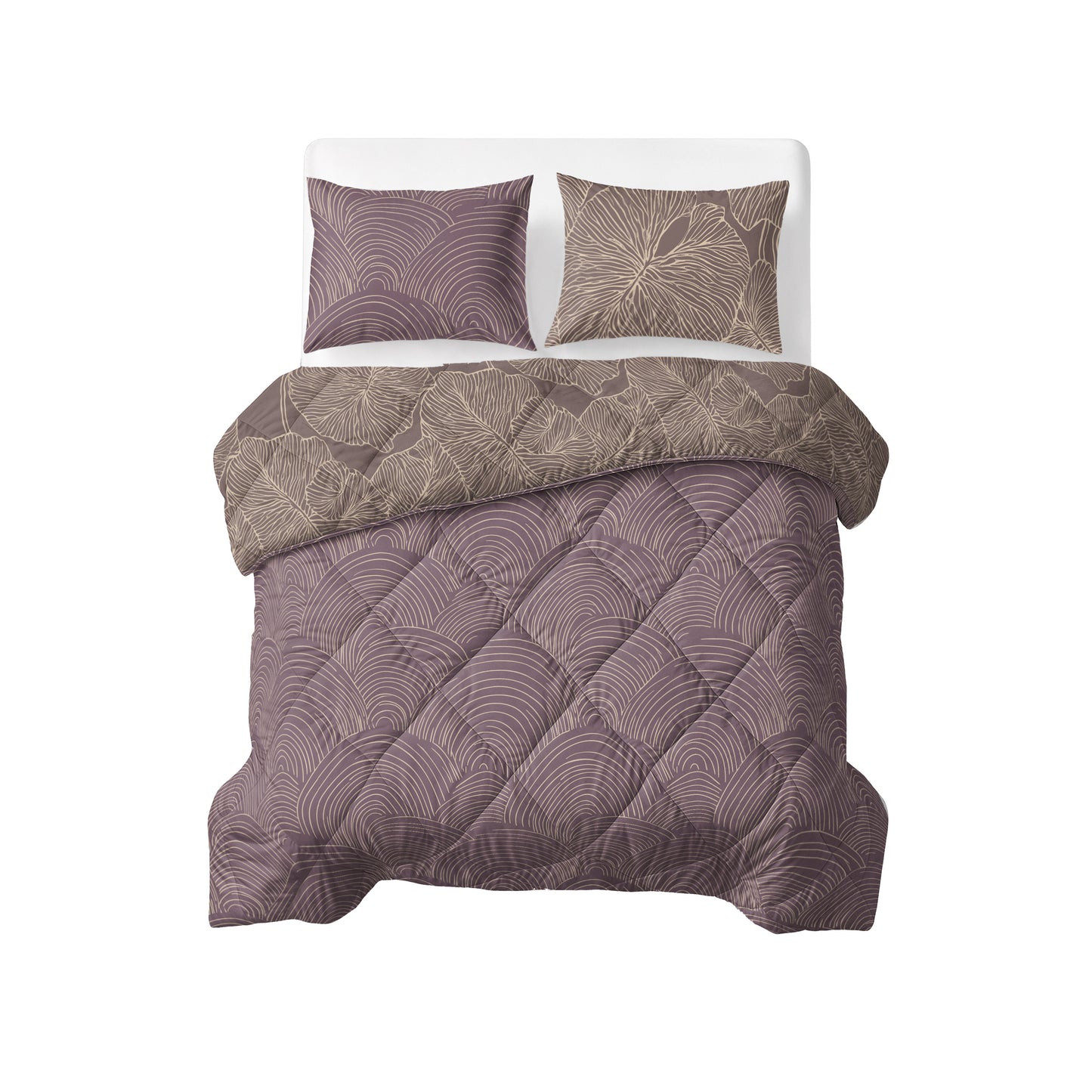 Sleeptime Lazy Dekbed Dreamy Mauve Met Kussenslopen
