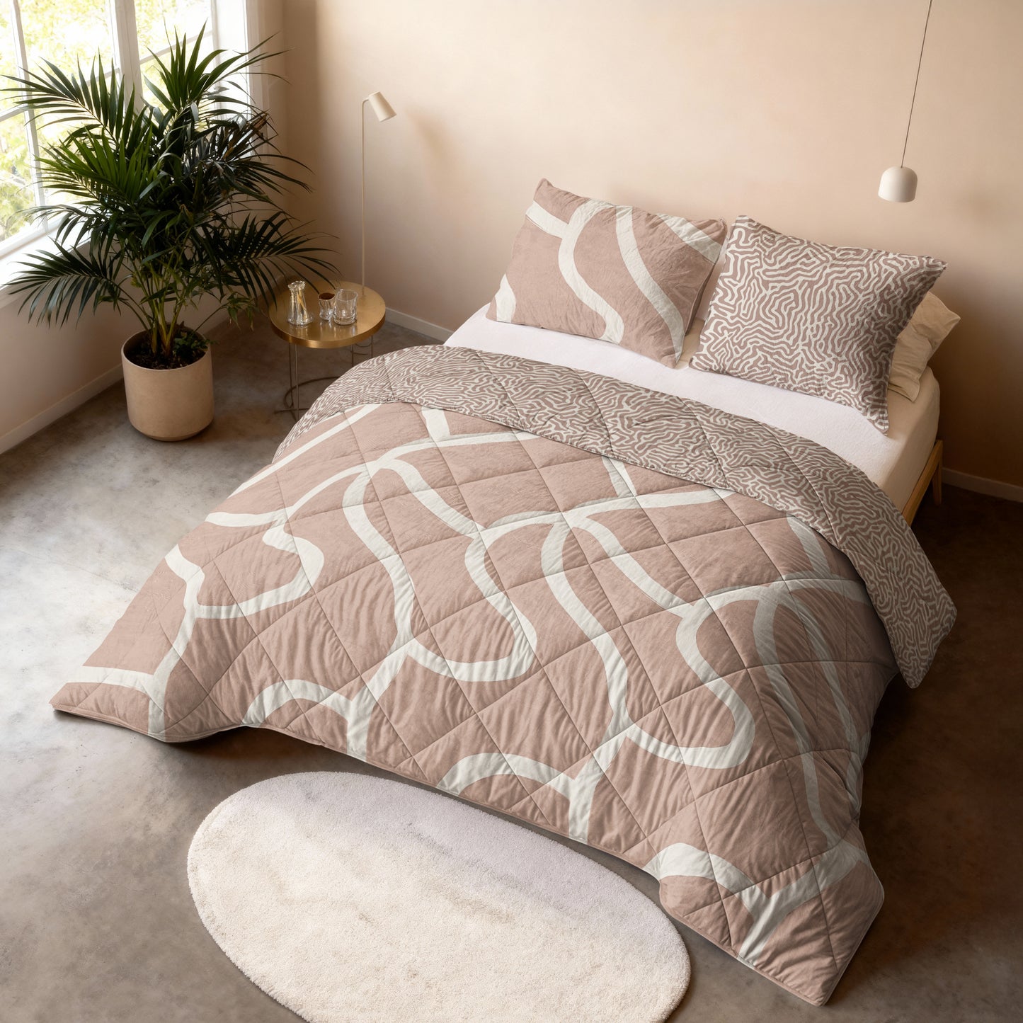 Sleeptime Lazy Dekbed Shapes Met Kussenslopen