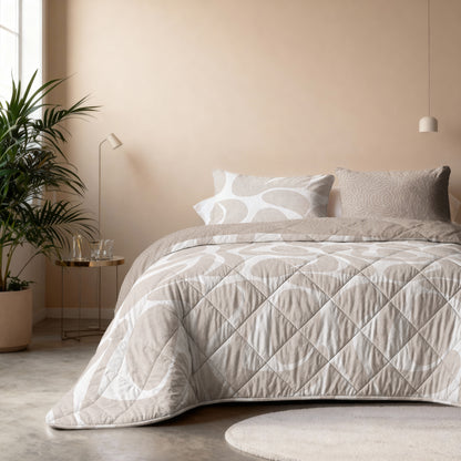 Sleeptime Lazy Dekbed Drifty Zand/ Met Kussenslopen