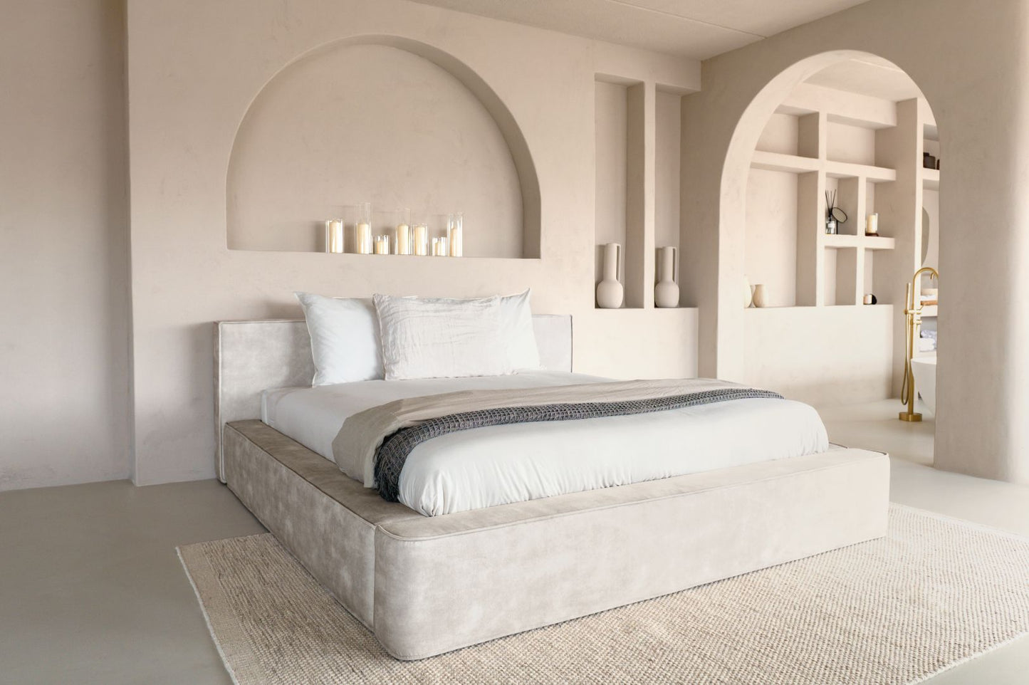 Adore Element Designbed beige